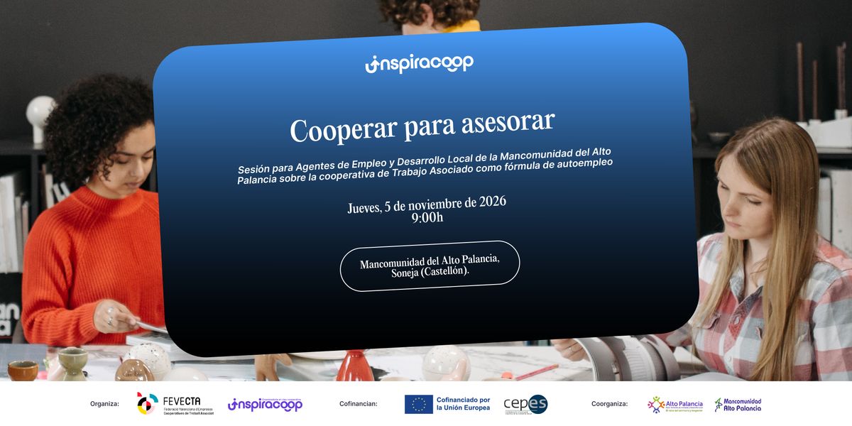 Jornada ‘Cooperar para asesorar’ para Agentes de Empleo y Desarrollo Local de la Mancomunidad del Alto Palancia